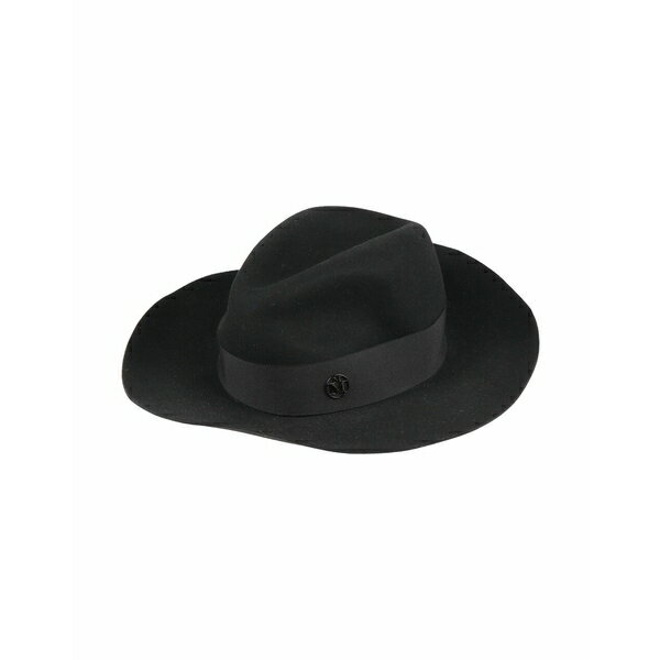  メゾンミッシェル レディース 帽子 アクセサリー Hats Black