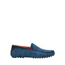 【送料無料】 サントーニ メンズ スリッポン・ローファー シューズ Loafers Blue