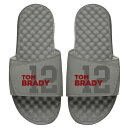 ACXCh Y T_ V[Y Tom Brady NFLPA ISlide Number Fan Slide Sandals Gray