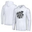 トッミーバハマ メンズ パーカー・スウェットシャツ アウター Las Vegas Raiders Tommy Bahama Graffiti Touchdown Pullover Hoodie White