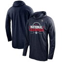 ナイキ メンズ Tシャツ トップス UConn Huskies Nike 2023 NCAA Men’s Basketball National Champions Bracket Long Sleeve Hoodie TShirt Navy