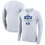 ʥ  T ȥåץ BYU Cougars Nike 2023 On Court Bench Long Sleeve TShirt White