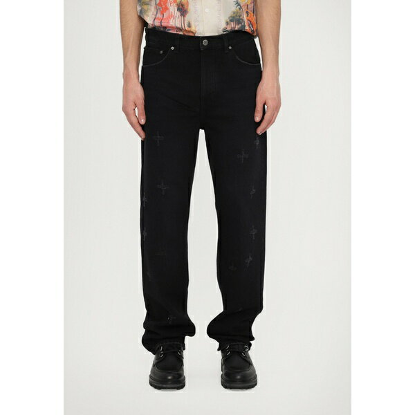 スビ メンズ デニムパンツ ボトムス ANTI NIRVANA PLUS TRASHED - Relaxed fit jeans - black