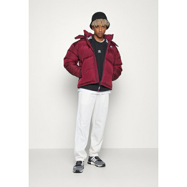 トミーヒルフィガー メンズ コート アウター ALASKA PUFFER - Down jacket - deep rouge