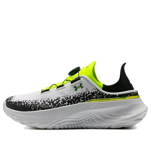 Under Armour アンダーアーマー メンズ スニーカー 【Under Armour SlipSpeed Mega 'White High Vis Yellow' 3028539-107】 サイズ US_5(23.0cm) Under Armour アンダーアーマー メンズ スニーカー 【Under Armour SlipSpeed Mega 'White High Vis Yellow' 3028539-107】 サイズ US_5(23.0cm)