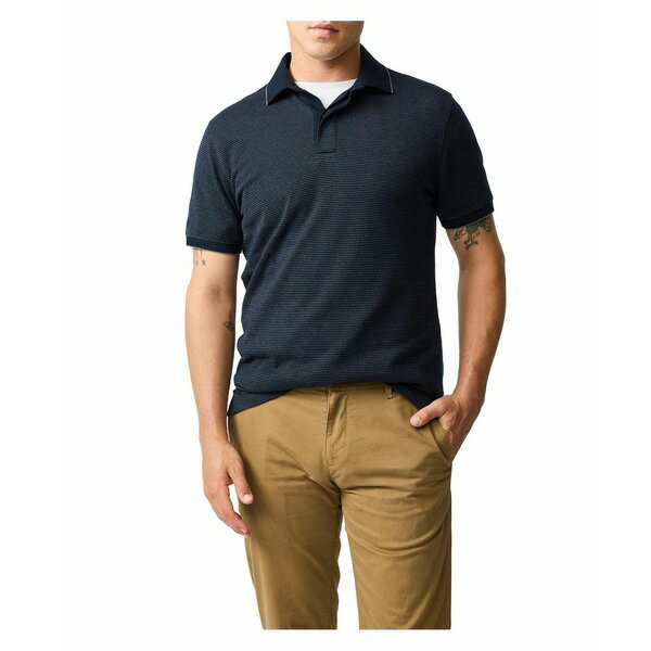 ロッドアンドグン メンズ シャツ トップス Men's Wilson Bay Sports Fit Polo Eclipse grey
