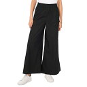 ヴィンスカムート レディース カジュアルパンツ ボトムス Women's Pull-On Wide-Leg Pants Rich Black(4)