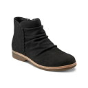 アース レディース ブーツ シューズ Women's Hilaree Water Repellent Ruched Casual Booties Black L...