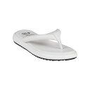 ジーシーシューズ レディース サンダル シューズ Women's Parisa Thong Slide Flat Sandals White(4)