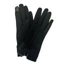 マーカスアドレール レディース 手袋 アクセサリー Women's Bow Jersey Touchscreen Glove with Fleece linin...