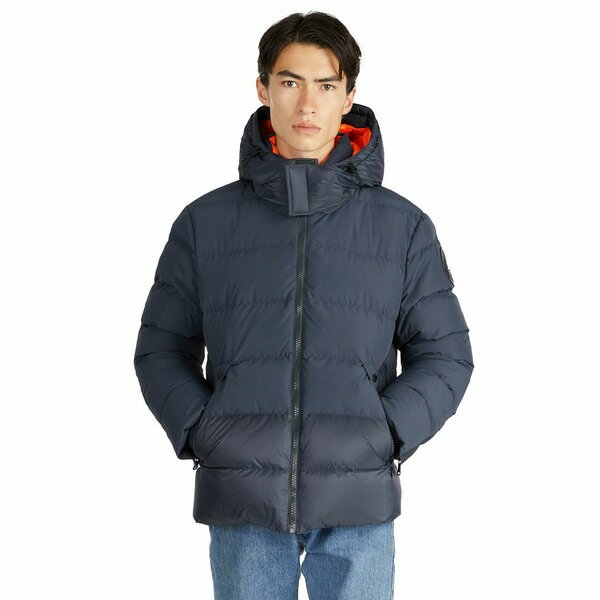 パジャール メンズ ジャケット＆ブルゾン アウター Men's Valby Quilted Mixed Media Puffer Jacket Graphite