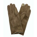 マーカスアドレール レディース 手袋 アクセサリー Women's Stitched Faux Suede Touchscreen Glove Taupe