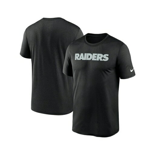ナイキ メンズ Tシャツ トップス Men's Black Las Vegas Raiders Primetime Legend Wordmark Performance T-Shirt Black ナイキ メンズ Tシャツ トップス Men's Black Las Vegas Raiders Primetime Legend Wordmark Performance T-Shirt Black