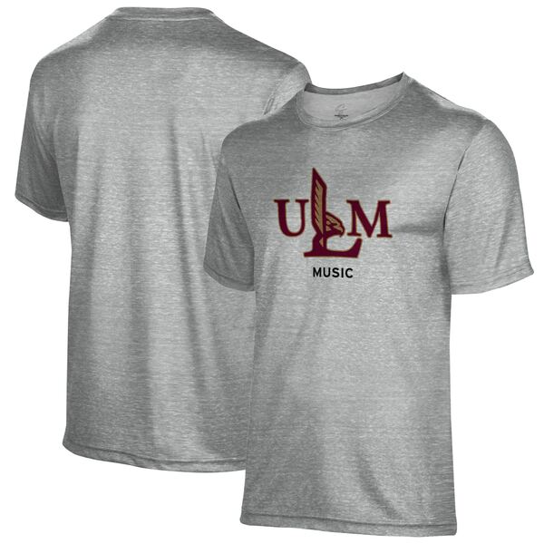 楽天astyプロスフィア メンズ Tシャツ トップス ULM Warhawks Music Name Drop TShirt Gray