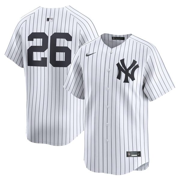 ʥ  ˥ե ȥåץ DJ LeMahieu New York Yankees Nike Home Limited Player Jersey White