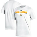 アディダス メンズ Tシャツ トップス Real Madrid adidas Dassler TShirt White