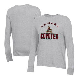 チャンピオン レディース Tシャツ トップス Arizona Coyotes Champion Women's Core LongSleeve TShirt -