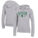 チャンピオン レディース パーカー・スウェットシャツ アウター Baylor Bears Champion Women's Core 2.0 Fleece Pullover Hoodie Gray