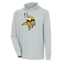 asty㤨֥ƥ  㥱åȡ֥륾  Minnesota Vikings Antigua Saga Long Sleeve Hoodie TShirt -פβǤʤ32,800ߤˤʤޤ