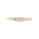 【送料無料】 エリカ・カヴァリーニ レディース ベルト アクセサリー Belts Beige