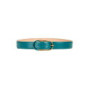 【送料無料】 エリザベスフランキ レディース ベルト アクセサリー Belts Green(4)