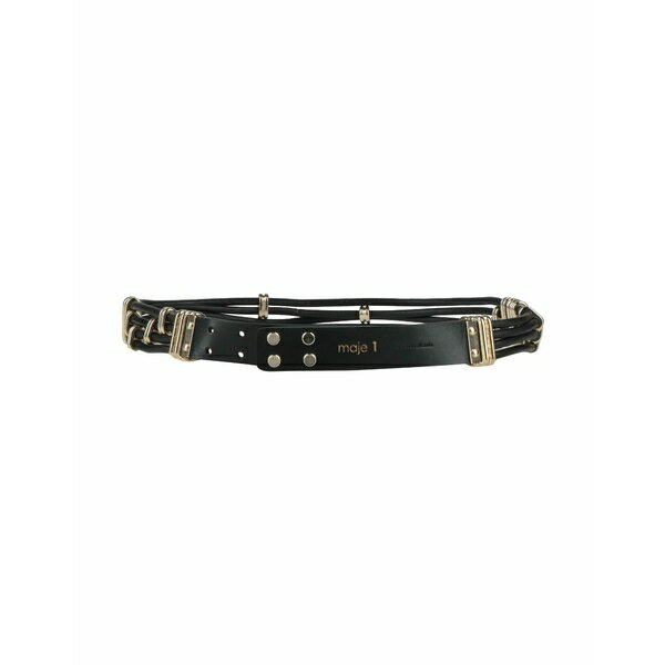 【送料無料】 マージュ レディース ベルト アクセサリー Belts Black