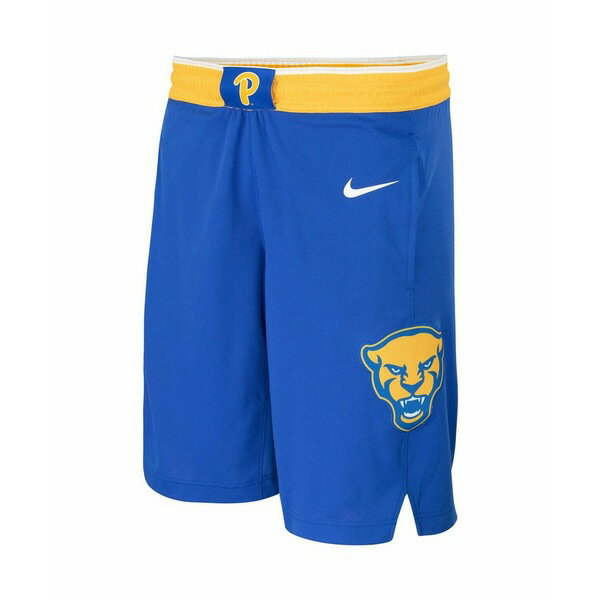 ナイキ メンズ カジュアルパンツ ボトムス Men's Royal Pitt Panthers Team Logo Replica Basketball Shorts Royal