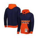 ミッチェル&ネス メンズ パーカー・スウェットシャツ アウター Men's Navy Chicago Bears Big Face 5.0 Pullover H...