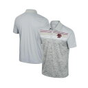 コロシアム メンズ シャツ トップス Men's Gray Boston College Eagles Cybernetic Polo Shirt Gray(4)