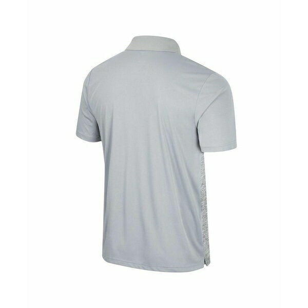 コロシアム メンズ シャツ トップス Men's Gray Boston College Eagles Cybernetic Polo Shirt Gray