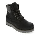 リーバイス メンズ ブーツ シューズ Men's Charles SH Lace Up Boot Black/Charcoal