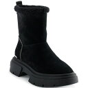 ダナ キャラン ニューヨーク レディース ブーツ シューズ Women's Frankie Block Heel Winter Booties Black