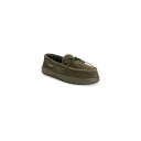 ムクルクス メンズ サンダル シューズ Men's Paul Printed Berber Suede Moccasin Olive