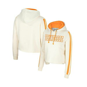 コロシアム レディース パーカー・スウェットシャツ アウター Women's Cream Tennessee Volunteers Perfect Date Cropped Pullover Hoodie Cream