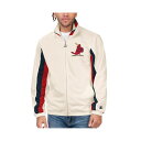 スターター メンズ ジャケット&ブルゾン アウター Men's Cream St. Louis Cardinals Rebound Cooperstown Collection Full-Zip Track Jacket Cream