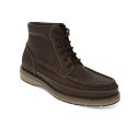 ドッカーズ メンズ ブーツ シューズ Men's Thames Casual Moc Toe Boot Dark Brown