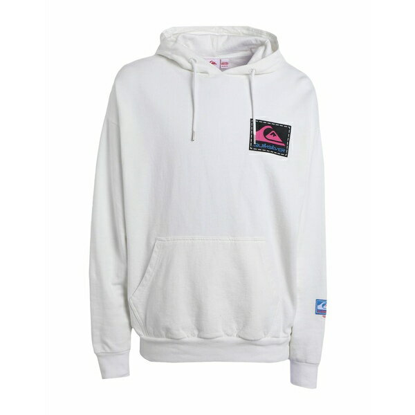 クイックシルバー QUIKSILVER メンズ パーカー・スウェットシャツ アウター QS Felpa Rainbow Hoody White