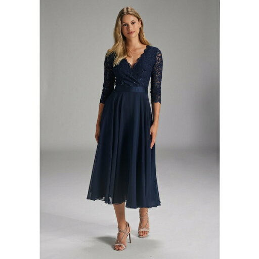 スウィング レディース ワンピース トップス Cocktail dress / Party dress - navy スウィング レディース ワンピース トップス Cocktail dress / Party dress - navy