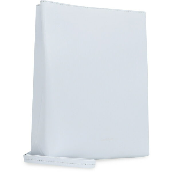 カルバンクライン レディース クラッチバッグ バッグ Leather Crossbody Bag grey