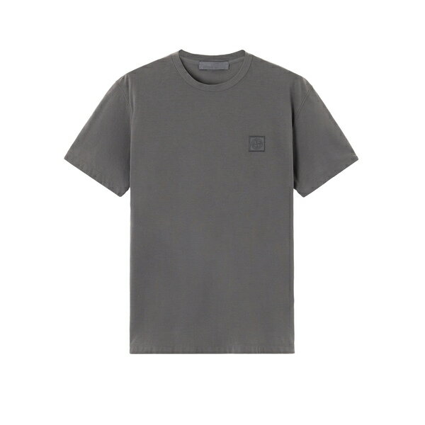 ストーンアイランド メンズ Tシャツ トップス Cotton T-shirt Grey