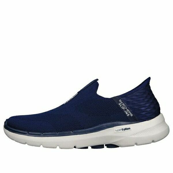 Skechers スケッチャーズ メンズ スニーカー 【Skechers Go walk 6 'Navy Blue White' 216278-NVY】 サイズ US_10(28.0cm)