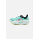 ホカオネオネ レディース テニス スポーツ BONDI 9 - Road running shoes - blue spark/mint fluorite