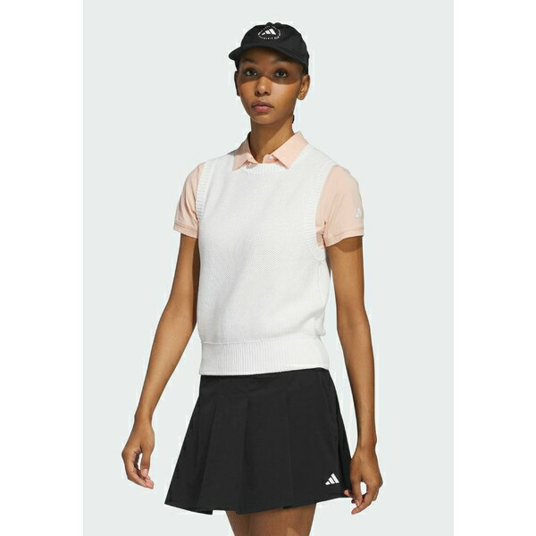 アディダス レディース フィットネス スポーツ ULTIMATE TOUR - Top - white