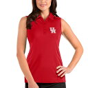 アンティグア レディース ポロシャツ トップス Houston Cougars Antigua Women's Tribute Sleeveless Polo Red