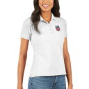 AeBOA fB[X |Vc gbvX USWNT Antigua Women's Legacy Pique Polo White