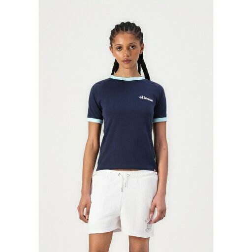 エレッセ レディース Tシャツ トップス KIRBY TEE - Print T-shirt - navy エレッセ レディース Tシャツ トップス KIRBY TEE - Print T-shirt - navy