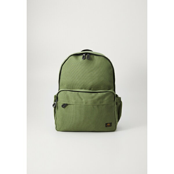 եȥ꡼   塼 LABEL BACKPACK UNISEX - Rucksack - sage-gre...