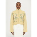 ホルツワイラー レディース ニット&セーター アウター TINE CROPPED CARDIGAN - Cardigan - yellow mix