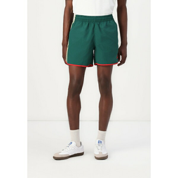 アディダスオリジナルス メンズ サンダル シューズ SPRINTER - Tracksuit bottoms - collegiate green/..