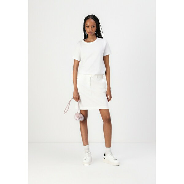 ガント レディース スカート ボトムス SKIRT - Mini skirt - eggshell